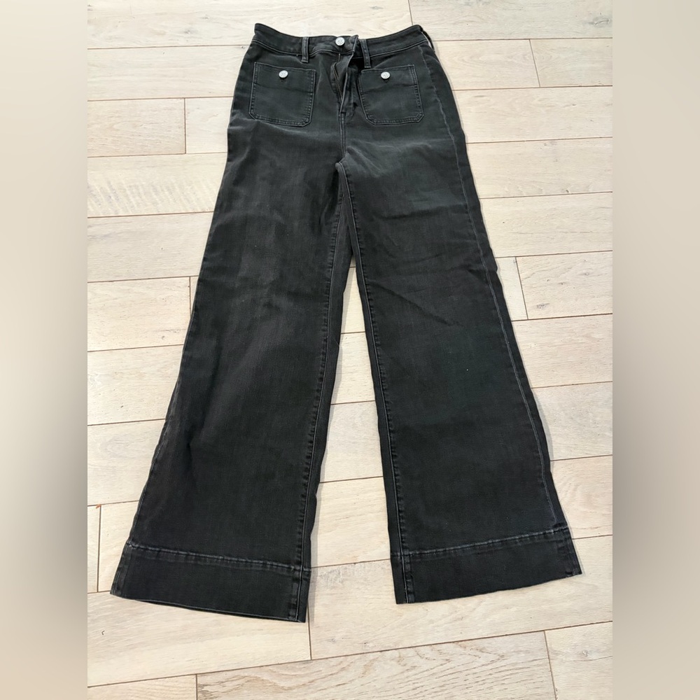J. Crew Charcoal/ black  Flare Jeans size 27